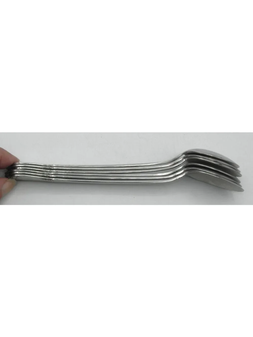 Chateau Stainless (glossy) by Oneida 7-1/2 Inch Ice Tea Spoon Set of 6 OHSCHAT